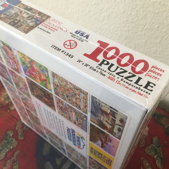 1000 Piece Jigsaw Puzzle- GREAT PAINTINGS - Picture 8 of 9